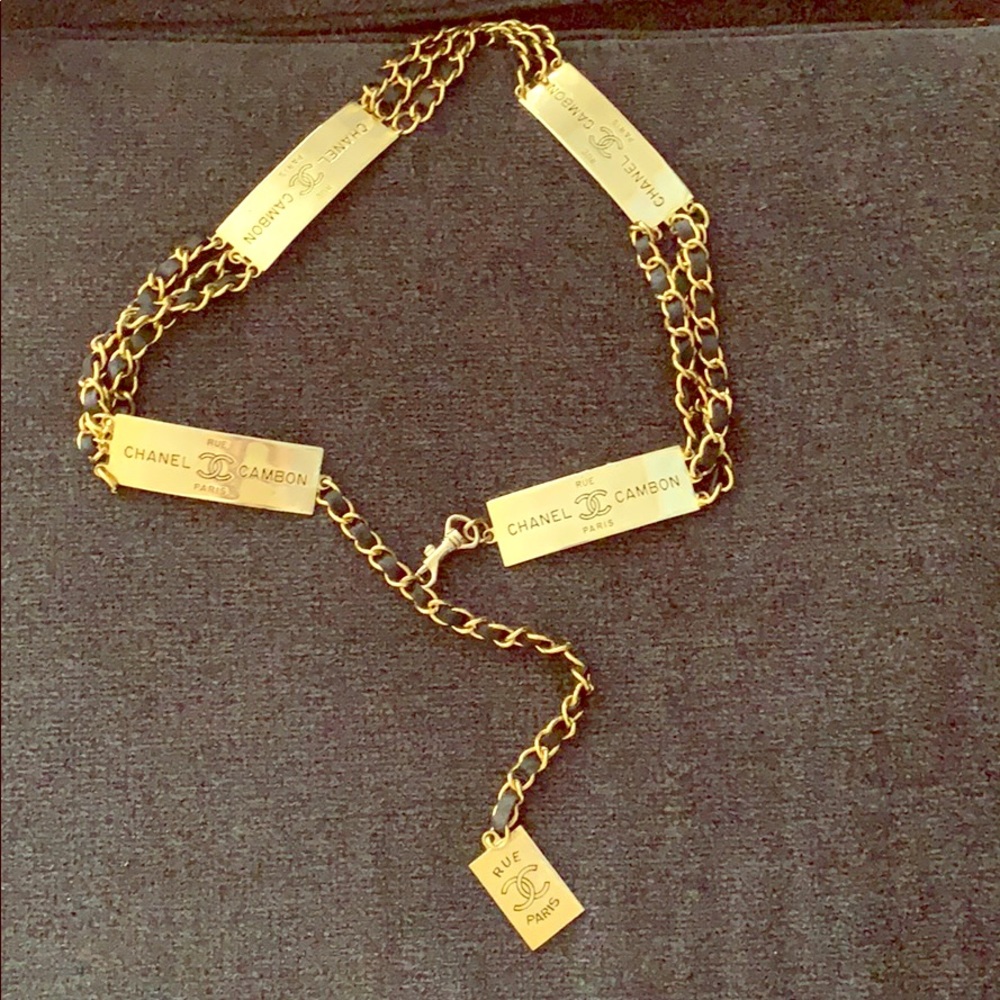 Rue Chanel Cambon Paris Belt